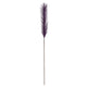 Countryfield ramo artificiale pennacchi s viola 112 cm | 24 pezzi