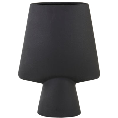 Luz viva y florero ciara negro 41 cm | 4 piezas