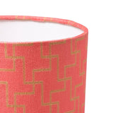 (r) lampenkap roze cilinder 21 x 15,5 cm | 8 stuks - afbeelding 2