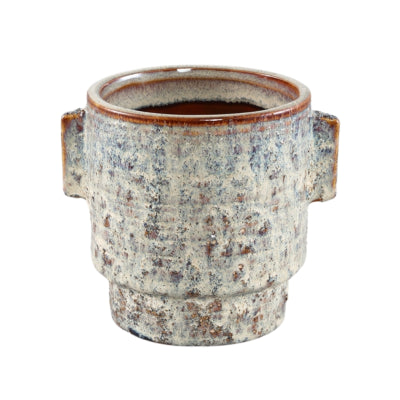 Ptmd vaso da fiori Katelynn ceramica s crema 13 cm | 18 pezzi