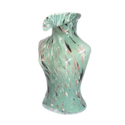 Vaso bosso turchese 20 cm | 8 pezzi