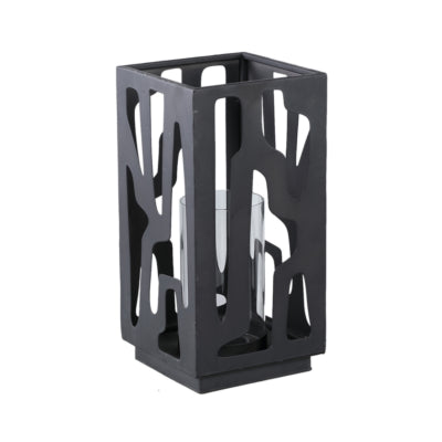 Ptmd lanterna dewey nera 32 cm | 2 pezzi