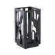 Ptmd farol dewey negro 32 cm | 2 piezas