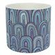 Vaso da fiori in ceramica blu 13,5 cm | 6 pezzi