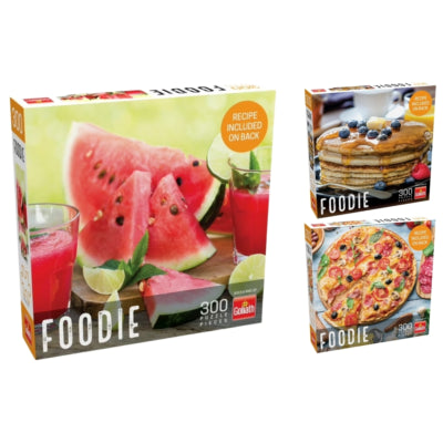 Goliath puzzle foodie 300 pezzi 3 assortiti | 12 pezzi