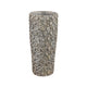 Ptmd vaso in cemento con cerchi ginte s 45 cm | 2 pezzi