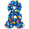 Folat folieballon staand 8 dots 41 cm | 20 stuks