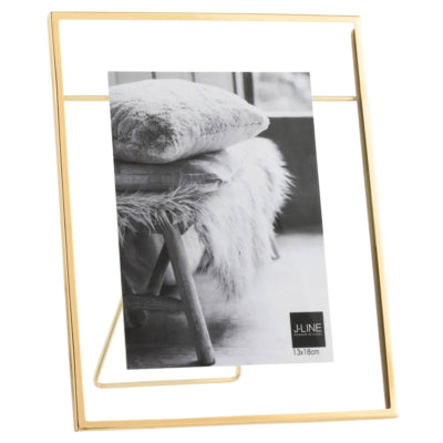 Cornice per foto J-line color oro 13 x 18 cm | 6 pezzi