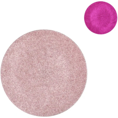 Plato decorativo Daan madera curvada melamina brillo rosa fucsia 33 cm 2 surtidos | 12 piezas