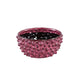Ptmd bloempot marel dots paars s 19,5 cm | 4 stuks