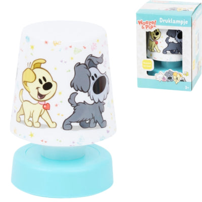 Lampada push pip Woezel a batteria 12 cm | 12 pezzi
