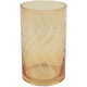 Portacandela Countryfield Vesta marrone 19,5 cm | 6 pezzi