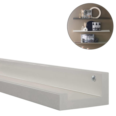 Mensola da parete in legno studio fog 120 cm | 4 pezzi