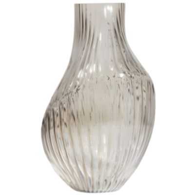 Vaso Bepurehome troppo vetro fumé 34 cm | 3 pezzi