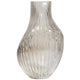 Bepurehome jarrón demasiado cristal ahumado 34 cm | 3 piezas