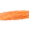 Daan rama artificial de madera curvada hierba plateada seca melocotón xl naranja 100 cm | 10 piezas