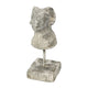 Statua Countryfield su base ariete nelli grigio 25 cm | 8 pezzi