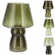 Daan jarrón madera curvada bicolor verde 25 cm 4 surtidos | 4 piezas