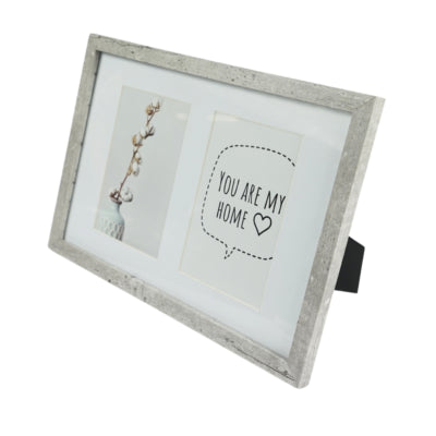 Portafoto 2 passe-partout pietra 10 x 15 cm | 8 pezzi