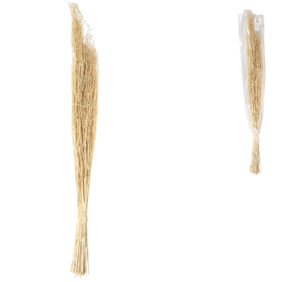 Manojo de hierba Saras seca natural 110 cm | 24 piezas