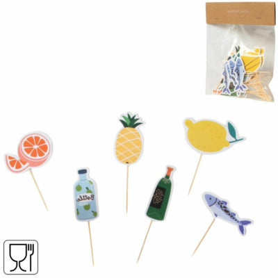 Senza cocktailprikkers festival 24 stuks | 24 stuks