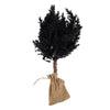 Countryfield ramo artificiale astilbe bouquet LED a batteria marrone scuro 37 cm | 12 pezzi