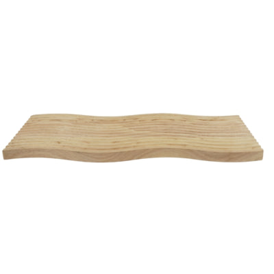 Gusta serveerplank golf beuken 39 cm | 8 stuks