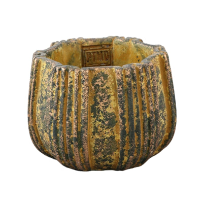 Ptmd vaso da fiori valerio s giallo 12 cm | 12 pezzi
