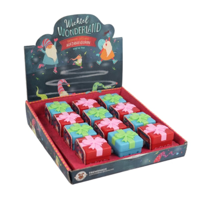 Giocattolo regalo a carica wichtel wonderland 3,6 cm 2 assortiti | 24 pezzi