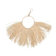 Daan kromhout wanddecoratie raffia boho naturel 60 cm | 10 stuks