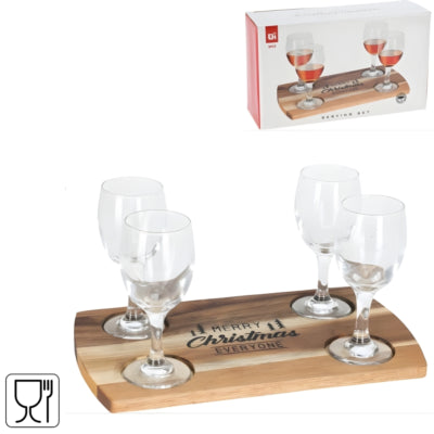 Set da portata natalizio 200 ml set da 5 | 6 pezzi
