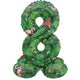 Folat folieballon staand 8 jungle vibe 41 cm | 20 stuks