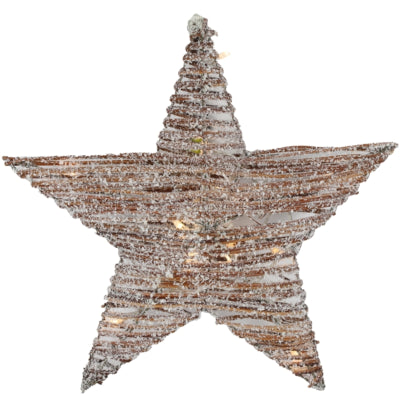Countryfield Estrella navideña Valera LED con batería 50 cm | 6 piezas