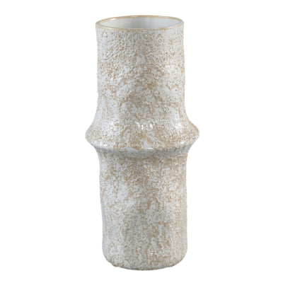Vaso Ptmd ivery ceramica crema 24,5 cm | 12 pezzi