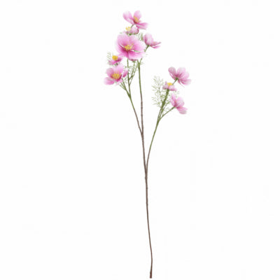 Countryfield fiore artificiale cosmo viola scuro 105 cm | 12 pezzi