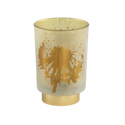 Lampada da tavolo Ptmd Besh M a batteria color oro 15 cm | 6 pezzi