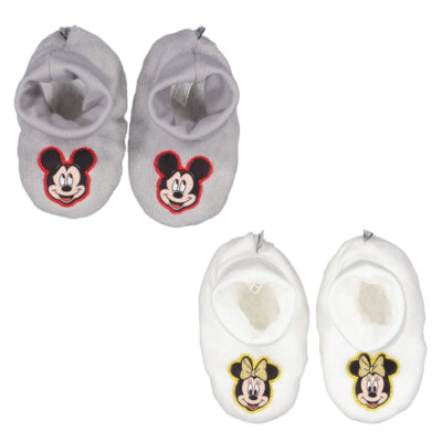 Pantofole Disney Topolino e Minnie assortite | 10 pezzi
