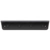 Appendiabiti in legno Kenan metallo nero 60 cm | 4 pezzi