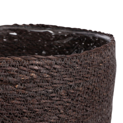 Cestino in mica marrone atlantico 20 cm | 12 pezzi