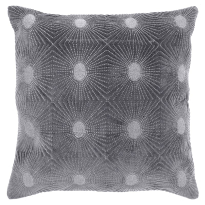 Unique living kussen nela dark grey 45 x 45 cm | 6 stuks