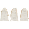 J-line tas kerst frans 28 cm 3 assorti | 36 stuks