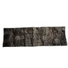 Decoración hoja de palma bakla negro 200 x 60 cm | 6 piezas