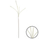 Ramo artificiale Countryfield con 6 pennacchi crema 112 cm | 24 pezzi