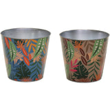 Bloempot bob jungle m 13 cm 2 assorti | 24 stuks - afbeelding 2