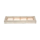 Ciotola polly legno beige 37,5 cm | 12 pezzi