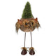 Figura gufo edvige verde 35 cm | 8 pezzi