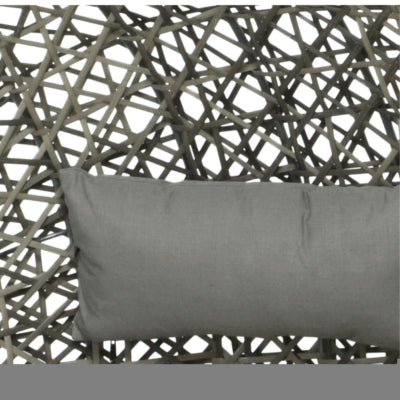 (r) silla egg silla colgante palermo gris claro 196 cm