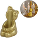 Kaarsenhouder bear goudkleurig 8 cm | 36 stuks