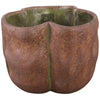 Ptmd bloempot roddie rust 22 cm | 4 stuks