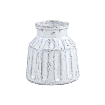 Vaso Ptmd xave s bianco 10 cm | 6 pezzi